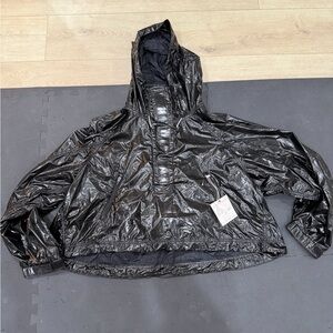 NEW Free People Movement Dew Drop Packable Rain Jacket Size